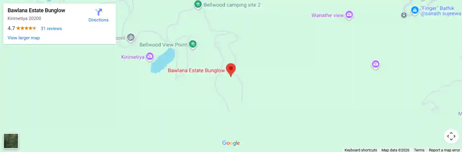 bawlana estate bungalow location map